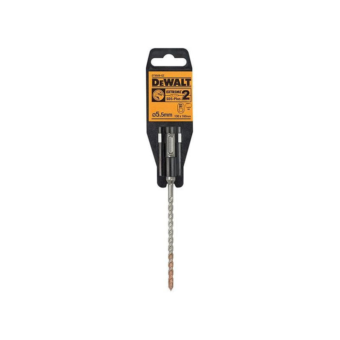 Dewalt Power Tools SDS Plus EXTREME 2® Drill Bit 5.5 x 160mm DeWALT Power Tools - Town Tools