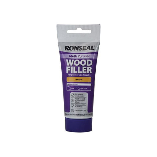 Ronseal Multipurpose Wood Filler Tube Natural 100g Ronseal - Town Tools