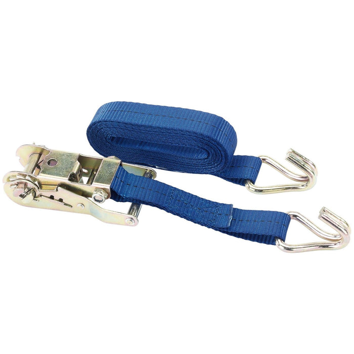 Draper Heavy Duty Ratcheting Tie Down Straps, 4m x 30mm, 400kg 16262 Draper - Town Tools 