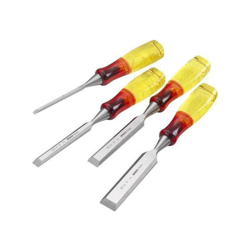 Irwin® Marples® M373 Bevel Edge Chisel Splitproof Handle Set, 4 Piece IRWIN® Marples® - Town Tools