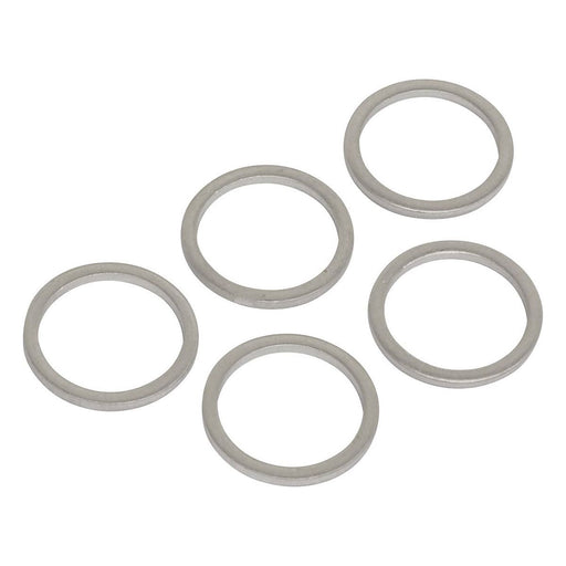 Sealey Sump Plug Washer M15 Pack of 5 VS15SPW Sealey - Town Tools 