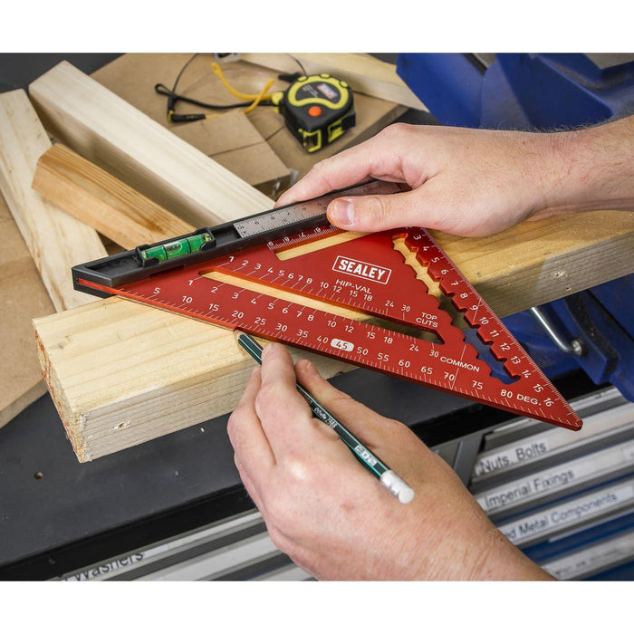 Sealey Metric Speed Square AK9008 Sealey - Town Tools 