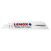 Lenox MetalWolf Wave Edge Reciprocating Saw Blade 152 x 25 x 1.07mm 10 TPI (Pack 5) LENOX - Town Tools