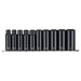 Teng Tools 1/2" Deep Impact Socket Clip Rail Set ANSI 10 Pieces Teng Tools - Town Tools 