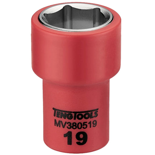 Teng Tools 3/8" Insulated Socket 19mm Teng Tools - Town Tools 