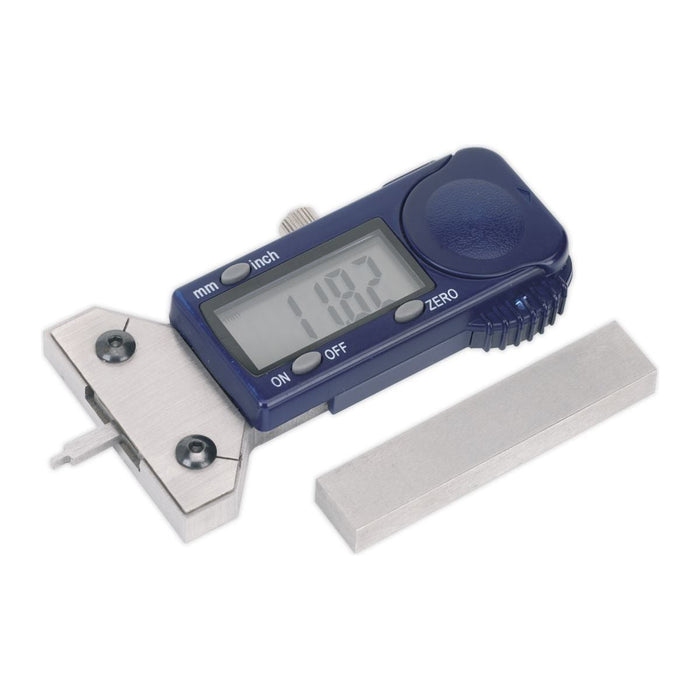 Sealey Digital Tyre Tread Depth Gauge DVSA Approved VS0563 Sealey - Town Tools 