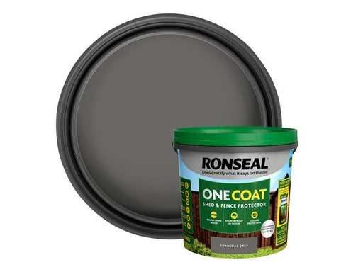 Ronseal One Coat Shed & Fence Protection Dark Oak 5 litre Ronseal - Town Tools