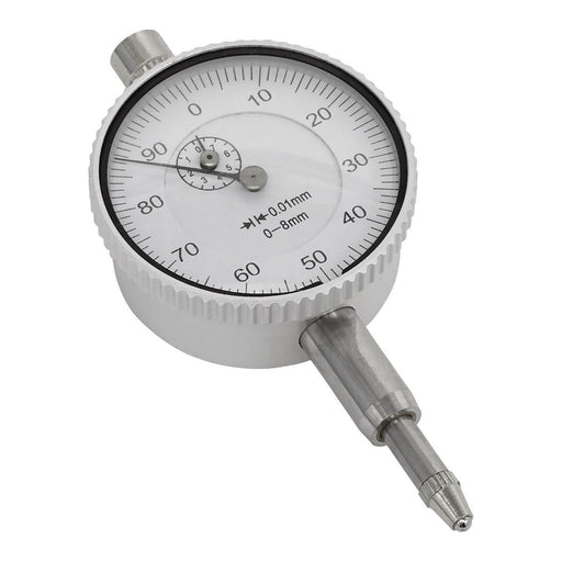 Sealey Dial Gauge Metric 8mm Deflection AK9634M Sealey - Town Tools 