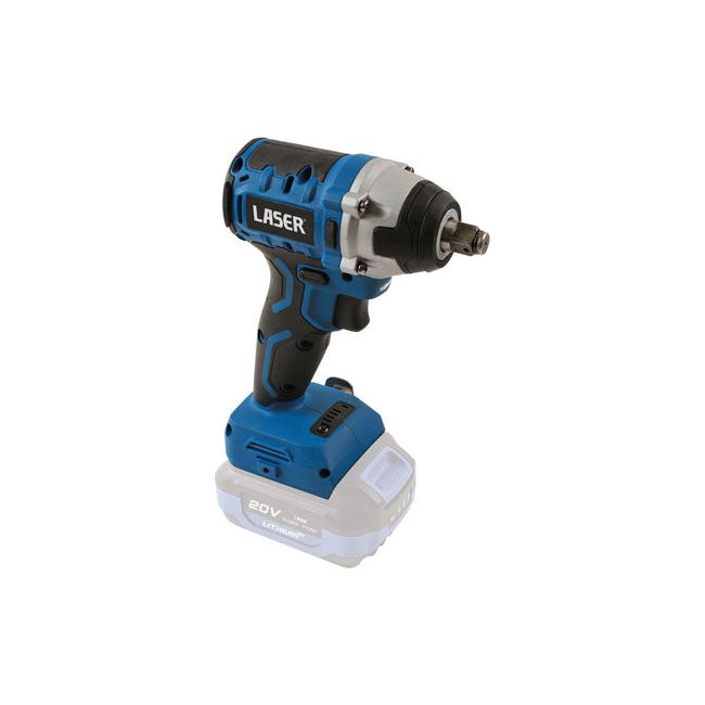 Laser Cordless Impact Wrench 1/2"D 20V Kit 68013 Laser - Town Tools 