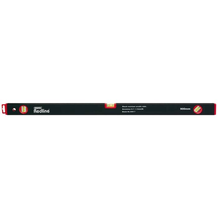 Draper Redline® Box Spirit level 300-1200mm