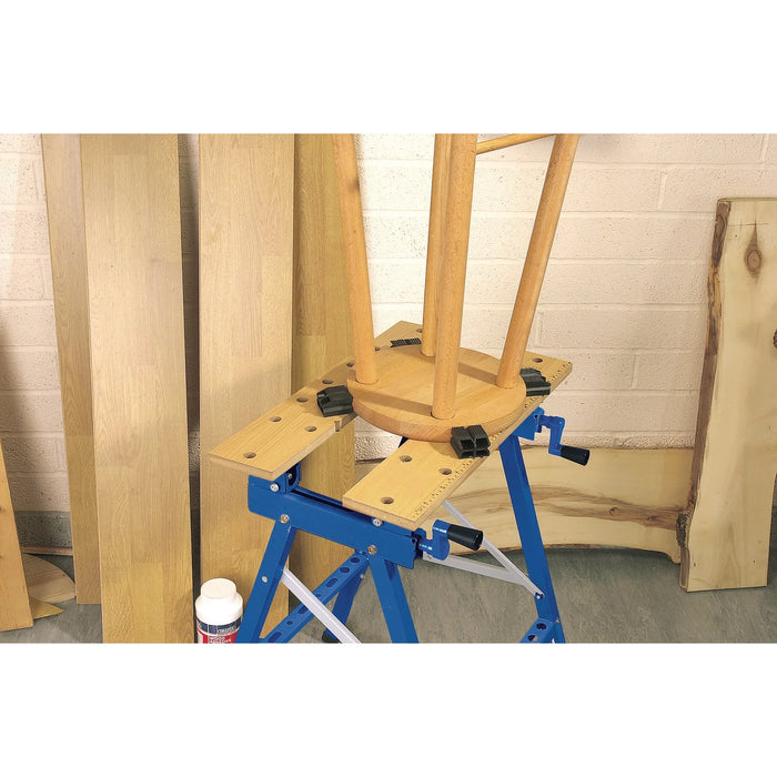 Draper Fold Down Workbench, 605 x 625 x 755mm - WB600Y2