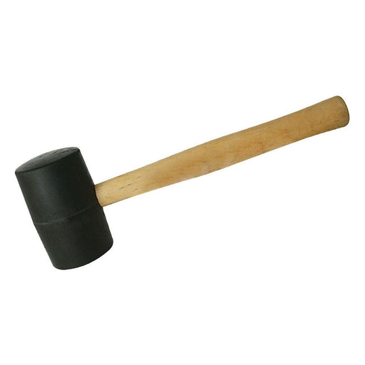 Silverline Black Rubber Mallet 24oz (680g) Silverline - Town Tools 