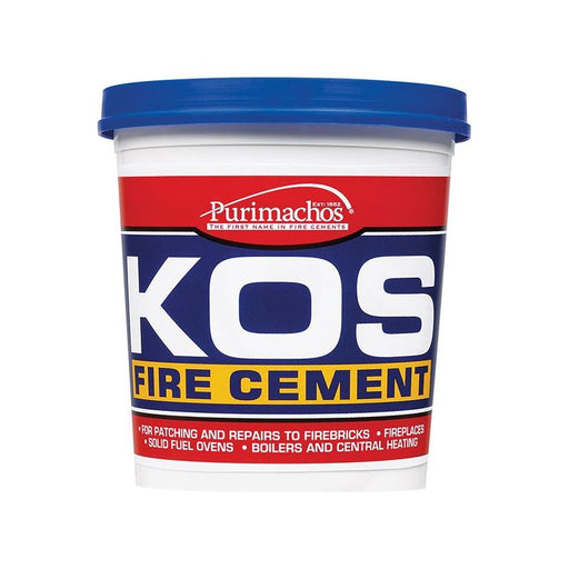 Everbuild Sika KOS Fire Cement Black 500g Everbuild Sika - Town Tools