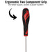 Teng Tools Flat Screwdriver 1.0 x 5.5 x 200mm M Teng Tools - Town Tools 
