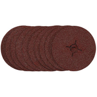 Draper Fibre Sanding Discs, , 36 Grit, (Pack of 10) 115-125mm