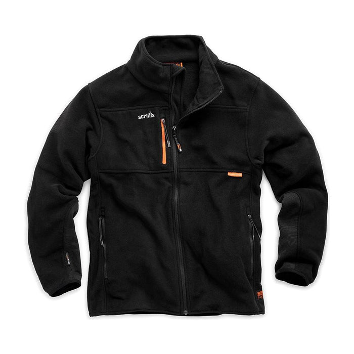 Scruffs Eco Abratect Worker Fleece Black XXXL Scruffs - Town Tools 