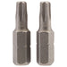 Draper TX-STAR Insert Bit, 1/4" Hex, 25mm Long, T25 (Pack of 2) Draper - Town Tools 