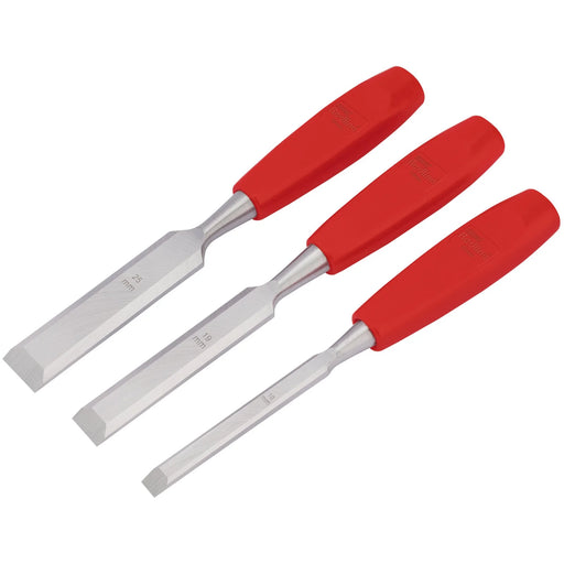 Draper Redline® Wood Chisel Set (3 Piece) - RL-WCS/3SET - image 1