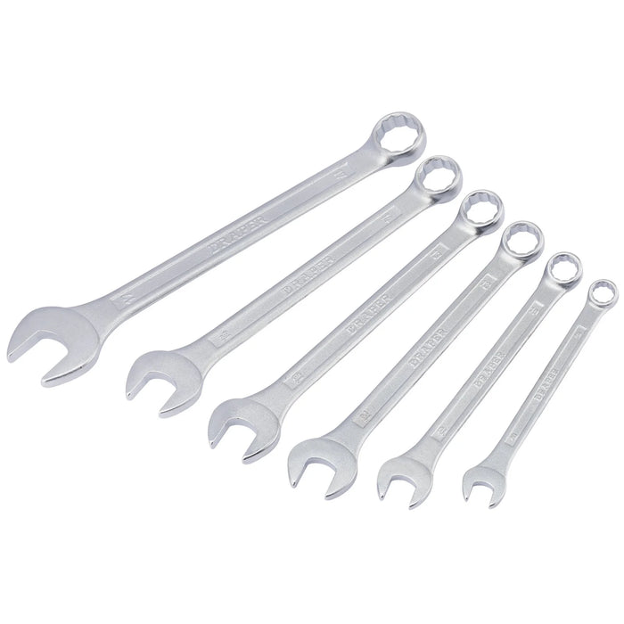 Draper Redline® Metric Combination Spanner Set, 8 - 17mm (6 Piece) - RL-DB-SS6