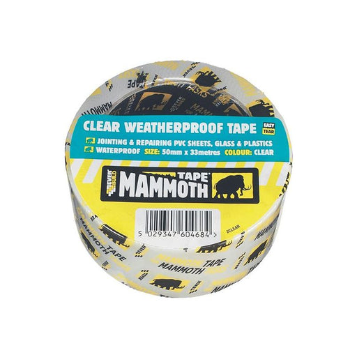Everbuild Sika Weatherproof Tape 50mm x 10m Clear Everbuild Sika - Town Tools
