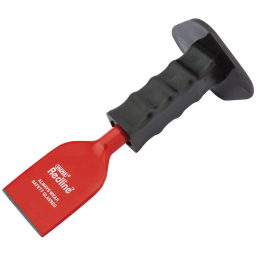 Draper Redline® Electricians Bolster with Hand Guard, 60 x 220mm - RL-BD8G