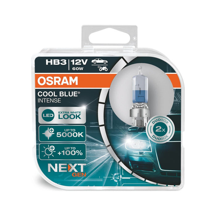 Osram COOL BLUE INTENSE HB3, 100% more brightness, up to 5,000K, halogen headlig Osram - Town Tools 