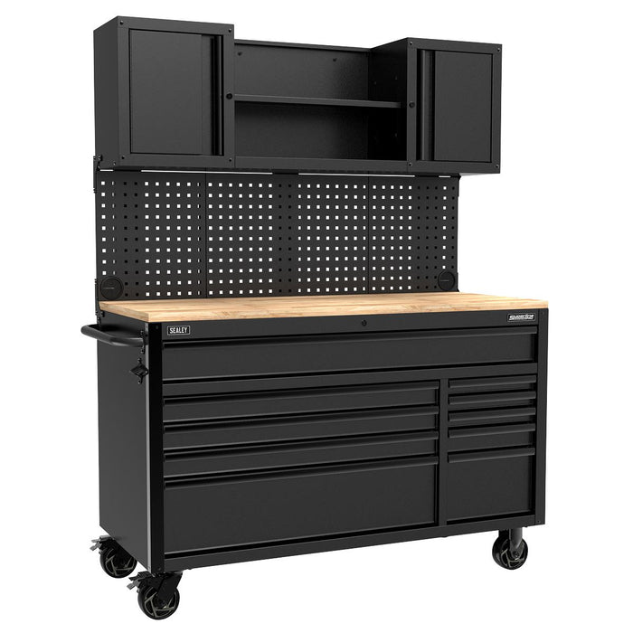 Superline Pro Superline PRO Mobile Workstation 10 Drawer AP5210BE Superline Pro - Town Tools 