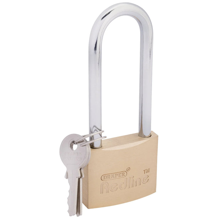Draper Redline® Padlock, Long shackle 40-50mm