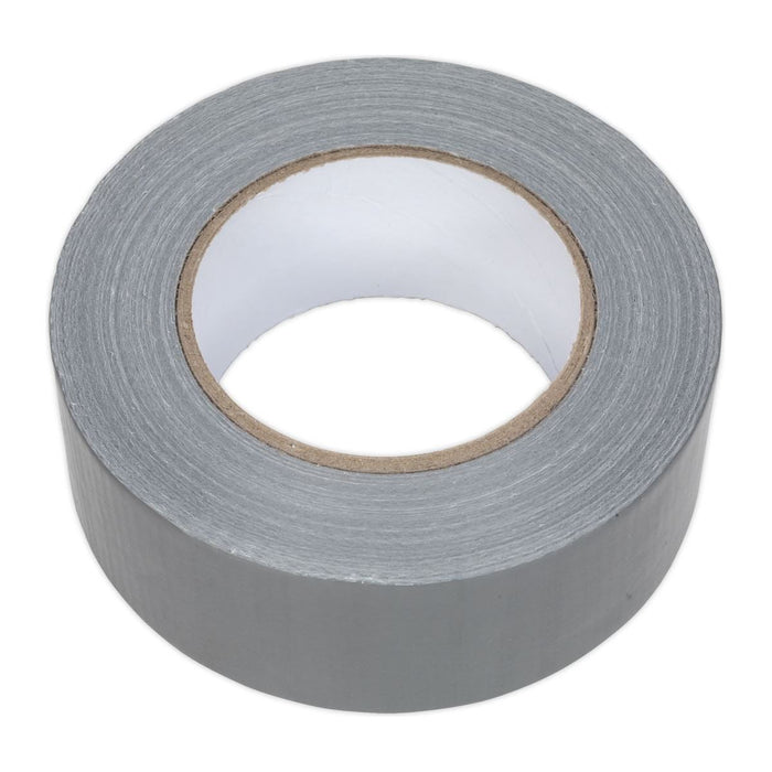 Sealey Duct Tape 48mm x 50m Silver DTS Sealey - Town Tools 