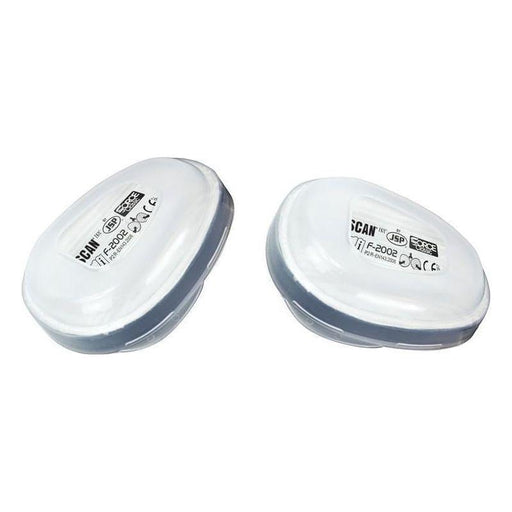 Scan Twin Filter Replacement Cartridge P2 (Pack of 2) Scan - Town Tools