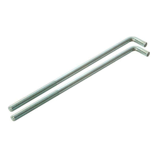 Faithfull External Building Profiles - 230mm (9in) Bolts (Pack 2) Faithfull - Town Tools