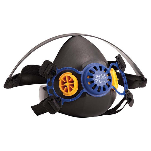 Portwest Vancouver Half Face Mask - Without Cartridges - Black Portwest - Town Tools 