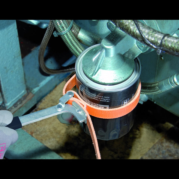 Draper Oil Filter Strap Wrench, 100mm - OFW