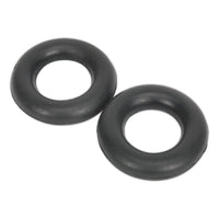 Sealey Exhaust Mounting Rubbers L59 x W59 x D13.5 (Pack of 2) EX04