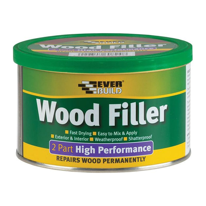 Everbuild Sika 2-Part High-Performance Wood Filler Pine 500g Everbuild Sika - Town Tools
