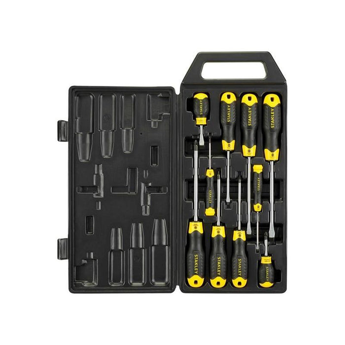 Stanley® Hand Tools Cushion Grip Screwdriver Set, 10 Piece STANLEY® Hand Tools - Town Tools