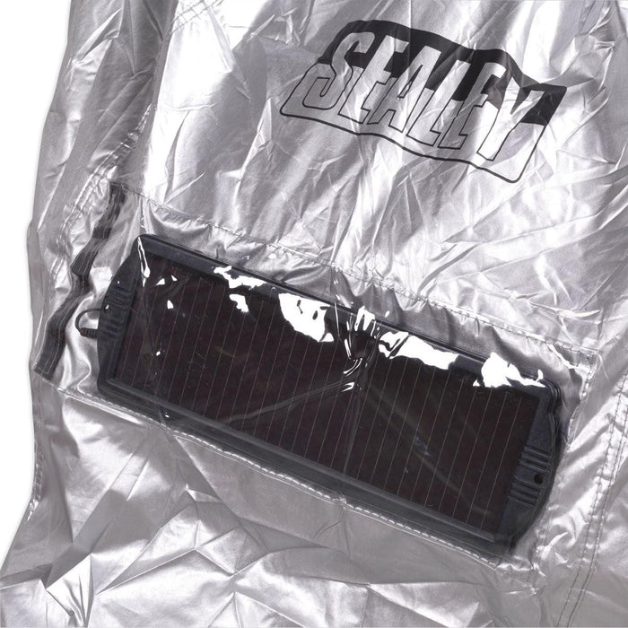 Sealey Motorcycle Cover Small 1830 x 890 x 1300mm MCS Sealey - Town Tools 