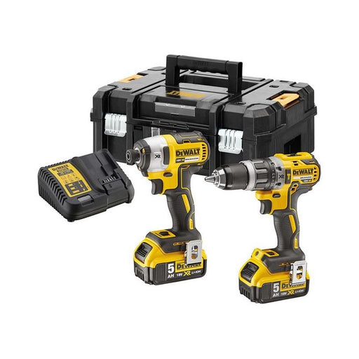 Dewalt Power Tools DCK266P2T XR Brushless Twin Pack 18V 2 x 5.0Ah Li-ion DeWALT Power Tools - Town Tools