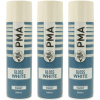 PMA Professional Gloss White 500ml Spray Paint High Coverage[3]