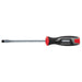 Draper Pound Thru Slotted Soft Grip Screwdriver, SL8 x 150mm Draper - Town Tools
