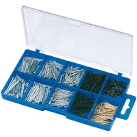 Draper Nail and Pin Assortment (485 Piece) - HW12