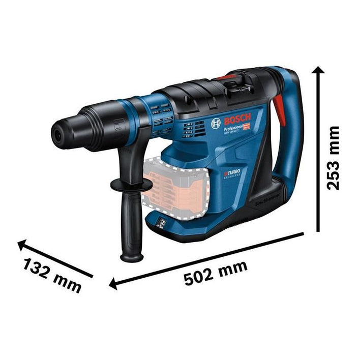 Bosch GBH 18V-40 C Pro BITURBO SDS-Max Rotary Hammer 18V 2 x 8.0Ah ProCORE18V Li-ion Bosch - Town Tools