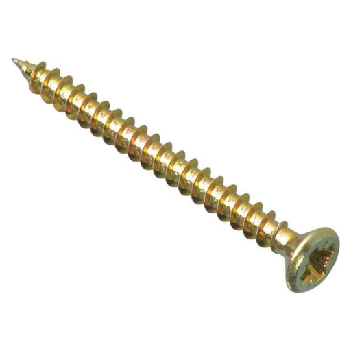 Forgefix Multi-Purpose Pozi Compatible Screw CSK ST ZYP 3.5 x 50mm Box 200 ForgeFix - Town Tools
