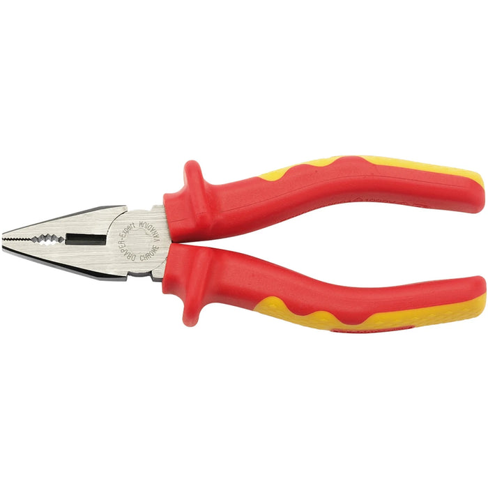 Draper Expert VDE Approved Fully Insulated Combination Pliers, 160mm - 63AVDE