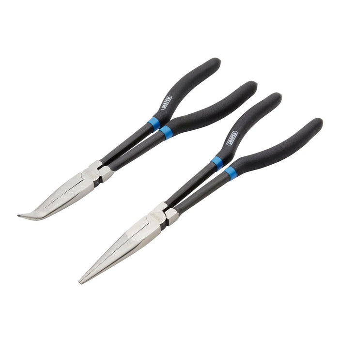 Draper Long Reach Long Nose Pliers Set (2 Piece) - 2/36ALG