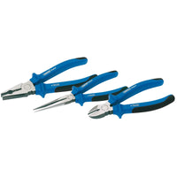 Draper Expert Heavy Duty Soft Grip Pliers Set (3 Piece) - 1071