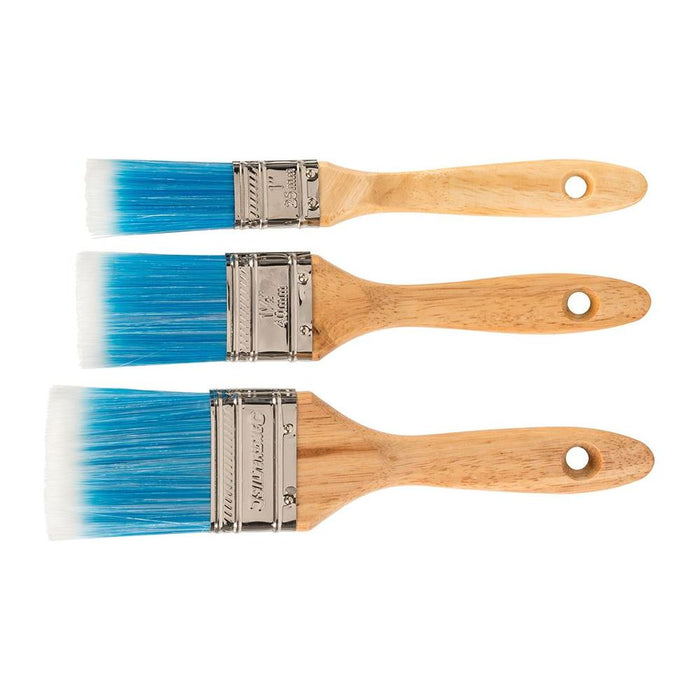 Silverline Synthetic Brush Set 25, 40 & 50mm