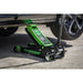 Sealey Premier Premier Low Profile Trolley Jack with Rocket Lift 4 Tonne - Green Sealey Premier - Town Tools 