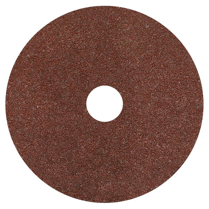 Sealey Fibre Backed Disc125mm 24Grit Pack of 25 WSD524 Sealey - Town Tools 