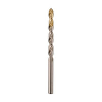 Tool Connection Dormer A002 Imperial Tin Coated Drill 1/4" - Pack 10 32002